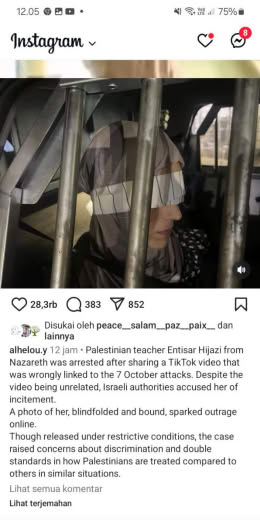 Source : Alhelou.y instagram feed Date : 12 10 2024 Location : West Bank