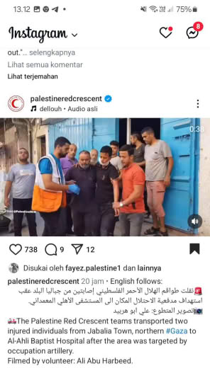 Jabalia town Source : Palestine Red Crescent