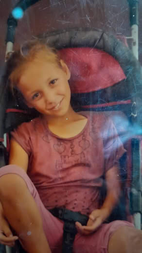 This girl has special needs and doesn't know anything I wasted two hours in Mawasi Khan Yunis, near my uncle’s cafeteria