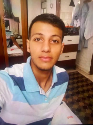 *Appeal for missing persons* The young man, Ibrahim Khalil Ahmed Zaqout, has been missing for two days. He left Beit Lah