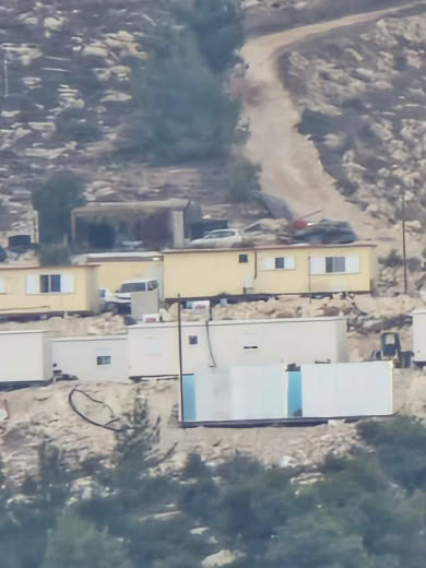 Silently and away from the eyes of the Arab media, a new settlement outpost was officially established after the expulsi