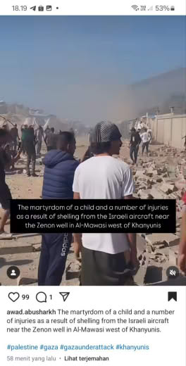Mawasi Camp Source : Awad Abu Sarkh