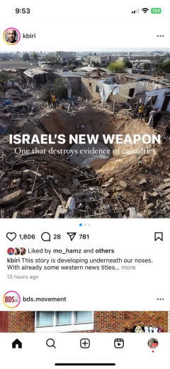 Israel using weapons that vaporize people leaving no trace of casualties