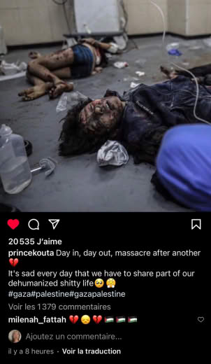 3 février 2024, posté par le médecin Gazaoui Prince Kouta il y a 8 heures comme indiqué sous la publication