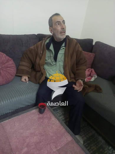 Walid Barakat, a Palestinian from Nabi Samuel, north of Jerusalem, was released from Assad’s prisons after 42 years. Ima