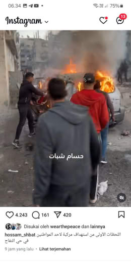 Apple area Source : Hossam Shabat