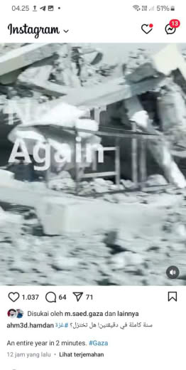 7 Oct 2024 - 21 Dec 2024 Entire of Gaza Source : Ahmed Ĥamdan