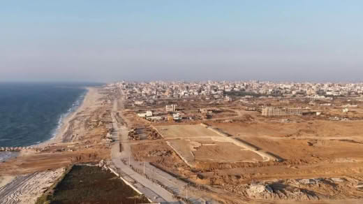 The western Netzarim axis "the sea"...