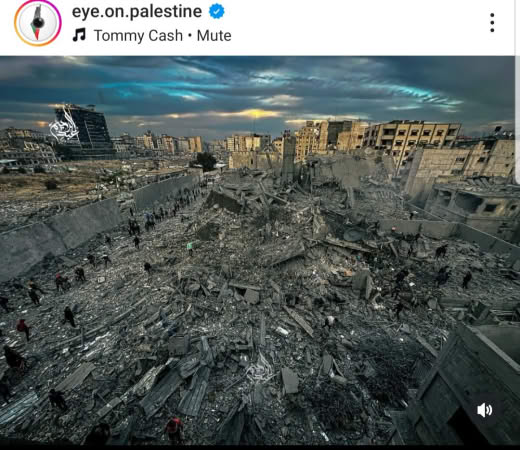 4/1/2025  @eye.on.palestine Residential block in Gaza city.