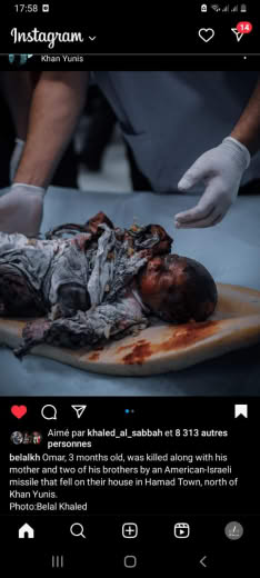 Posted by belal Khaled insta 07/02/2024 North of khan yunis