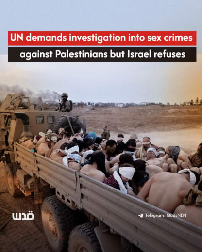 The Israeli occupation refused the UN investigation into sex crimes committed by Israeli forces against Palestinian deta