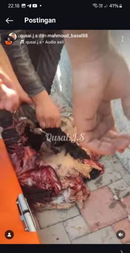 Al-Yarmouk Street, in the back of Station Barbaric, Gaza City Source : Qusai Sarsour and Mahmoud Bassal