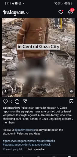 Al-Farabi School, Gaza City Source : Paltimesnews