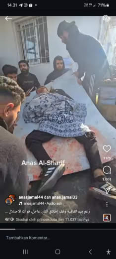 Posted just about 15 minutes ago They've been broken the ceasefire agreement now East of Gaza City Source : Anas Al-Shar