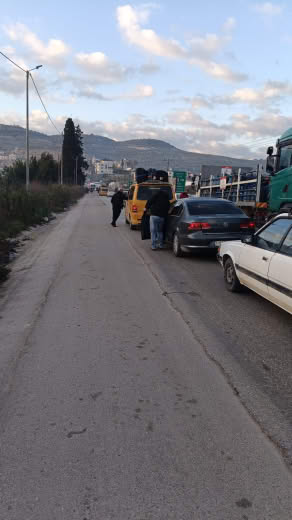 This is the case this morning at the Nablus checkpoints. Thousands of citizens have been stuck at the checkpoints since 