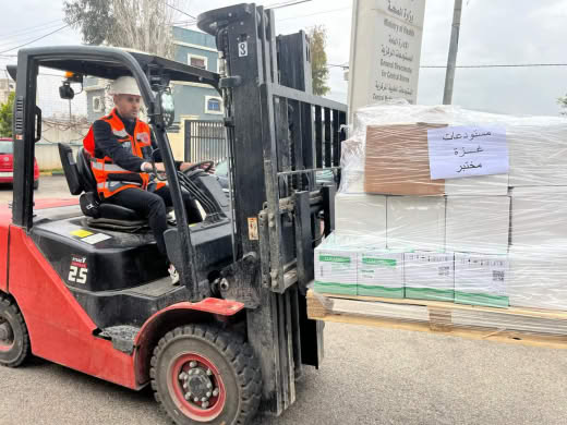 Minister of Health Dr. Majed Abu Ramadan: This evening, Wednesday, a convoy of trucks containing medicines, medical supp