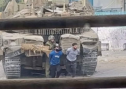 Haaretz quotes an officer in the occupation army as confessing to committing war crimes and using Palestinians as human 