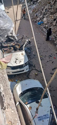 Channel 14: “In recent hours, the Israeli Air Force destroyed dozens of vehicles in areas of the Gaza Strip, claiming th