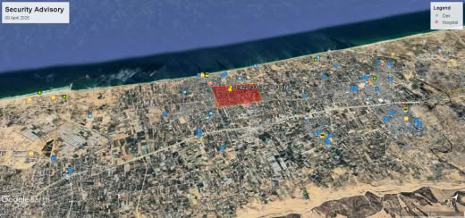 Dear Colleagues, For your safety, be advised to avoid movement in the area between Palestine Technical College and Khade