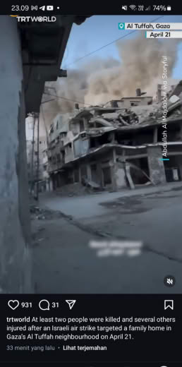 22 April 2025 Source : TRT World