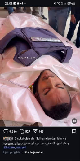 24 April 2025 Source : Hossam Shabat from Hasyem Meyzed