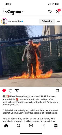Meta keeps taking this post down off IG- but it’s being reported everywhere in news- 2/25/24