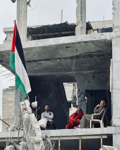 We will stay here, Gaza, Palestine 🇵🇸
