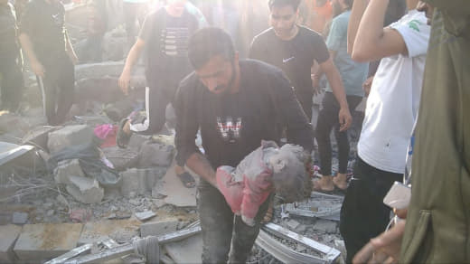 Now from Khan Yunis, south of Gaza