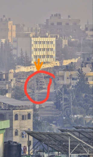 The presence of occupation vehicles in the eastern areas of the Bureij camp in the central sector #Gaza