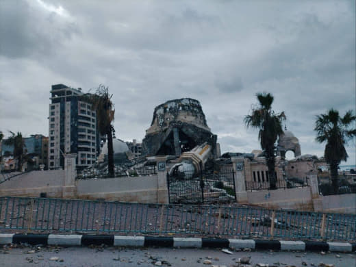 The destruction of the Gaza port