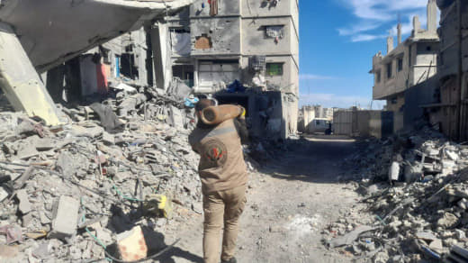 American missiles fired by the Zionist occupation at civilians in Gaza did not explode 🇵🇸