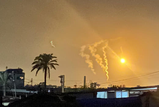 With bombs and missiles, the Zionist occupation is now lighting up Gaza