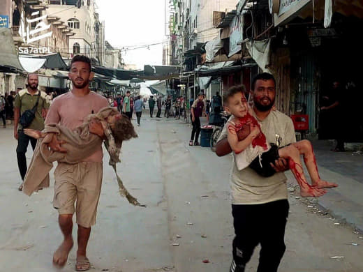 Gaza a while ago
