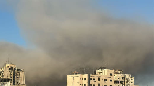 #Urgent The Israeli army detonates car bombs to destroy citizens' homes in the Al-Sabra and Tal Al-Hawa neighborhoods, s