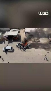 At least one Palestinian was killed and several others were injured after an Israeli drone targeted a civilian vehicle n