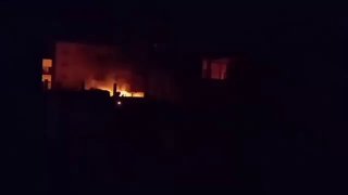 Israeli occupation aircraft are currently targeting a house in the Al-Nasr neighborhood, west of Gaza City, and the fire