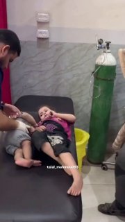 VIDEO | Earlier today, an Israeli strike targeted a residential building in central Gaza's Nuseirat refugee camp, leavin