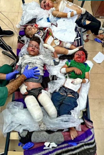 Vocês fizeram isso... @ POTUS @ RishiSunak @ netanyahu @ EmmanuelMacron @ JustinTrudeau @ GiorgiaMeloni @ AlboMP @ State