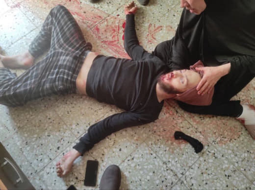 Moataz Abu Al-Nada was killed in his mother’s embrace. While standing on their home’s balcony, he was shot dead by Israe