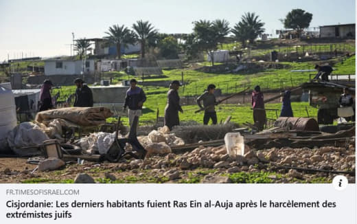 La violence coloniale paie. Les habitants de ce village en Cisjordanie occupée se préparent à le quitter.