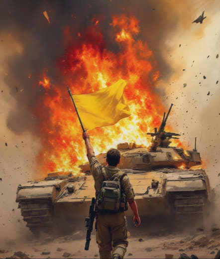 Since the start of the Zionist terrorist aggression against Lebanon, a total of 60 Merkava tanks, 9 armored personnel ca