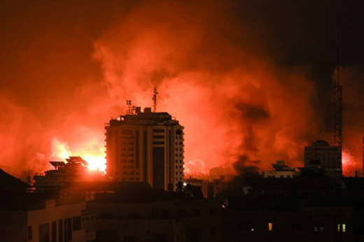 #Photos |Gaza tonight.