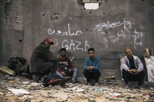 “Steadfast”... a picture from northern Gaza