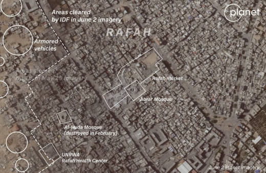 Yabna camp, Bashit, the vicinity of Care, the vicinity of Al-Abrar Mosque, Al-Huda Mosque, Khawla School, Al-Wakala Clin