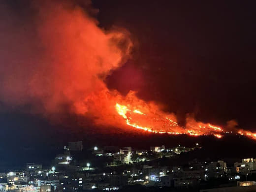 Fires continue in the north due to missiles from Lebanon