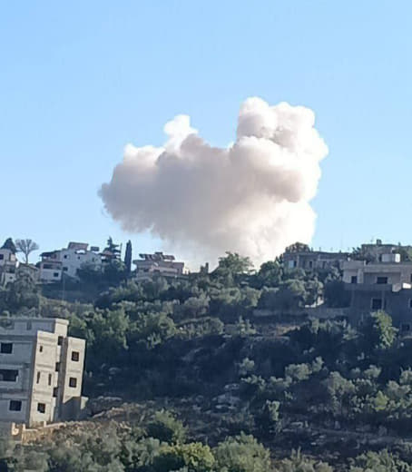Rockets fell on the "Branit" barracks in northern occupied Palestine