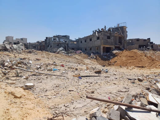 #Photos Abu Al-Saber Al-Shaboura Street, downtown Rafah