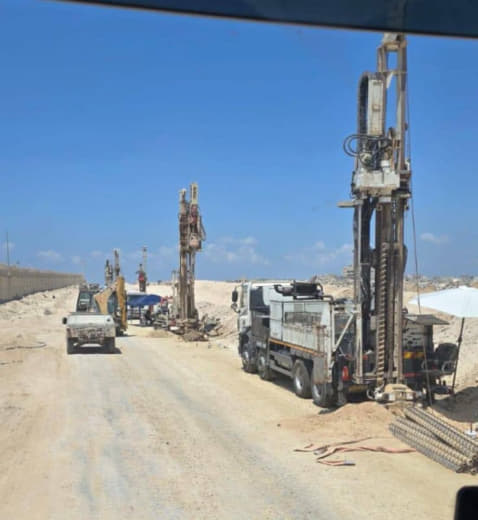 Can channel: The army destroyed 80% of the tunnels in the Philadelphia axis in Rafah. "The photo is from inside the Gaza