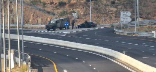 The occupation army deploys military checkpoints along the street leading to Hebron and Bethlehem and closes most of the
