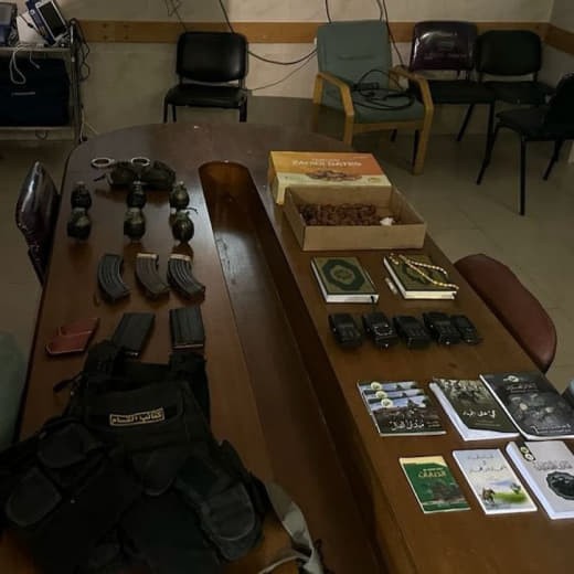 Footage published by the IOF, claims it's an alleged hideout in #AlShifaHospital An interesting observation on the dates